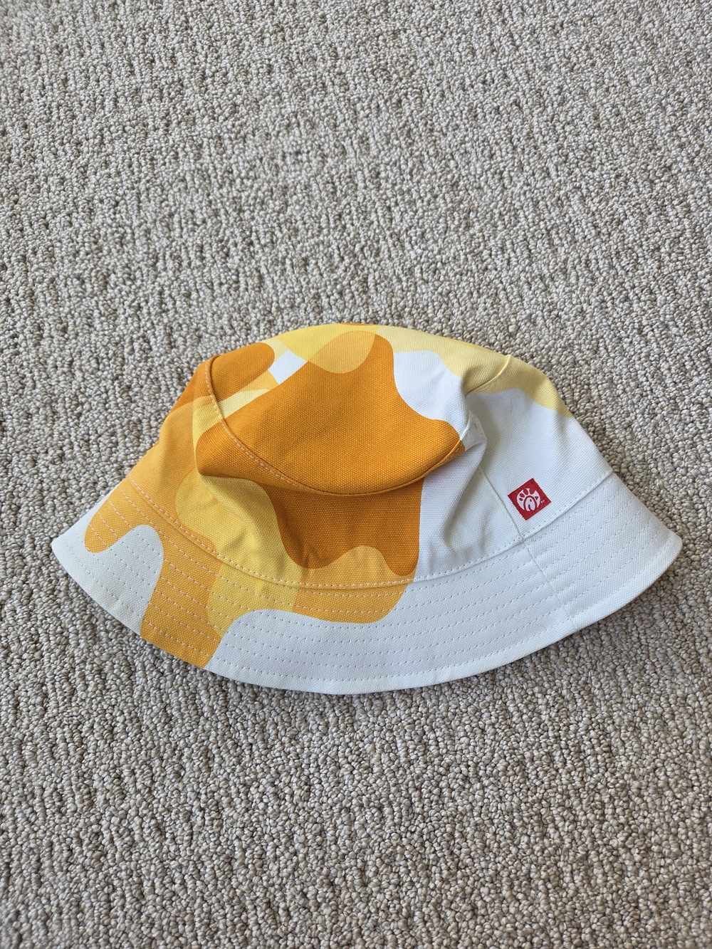 Chick-fil-A Drip Bucket Hat Honey Mustard - Picture 2 of 6